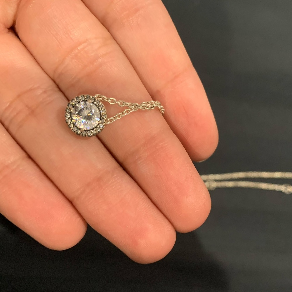 Pandora silver necklace